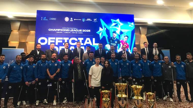 Ampute Futbol Şampiyonlar Ligi'nde Avrupa heyecanı: Kura çekimi Ankara'da yapıldı - Birlik Haber Ajansı