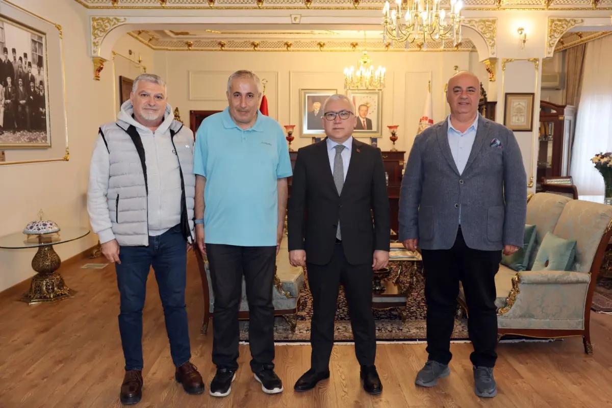 Yüzüncü Yıl Gazeteciler Derneği’nden Sivas Valisi Yılmaz Şimşek’e Ziyaret