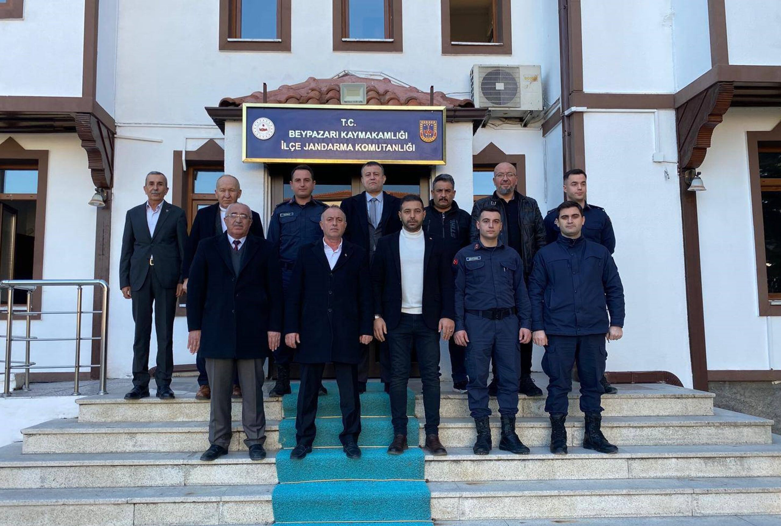 Cumhur ittifakı siyasi parti ilçe başkanlarından kaymakama ziyaret - Birlik Haber Ajansı