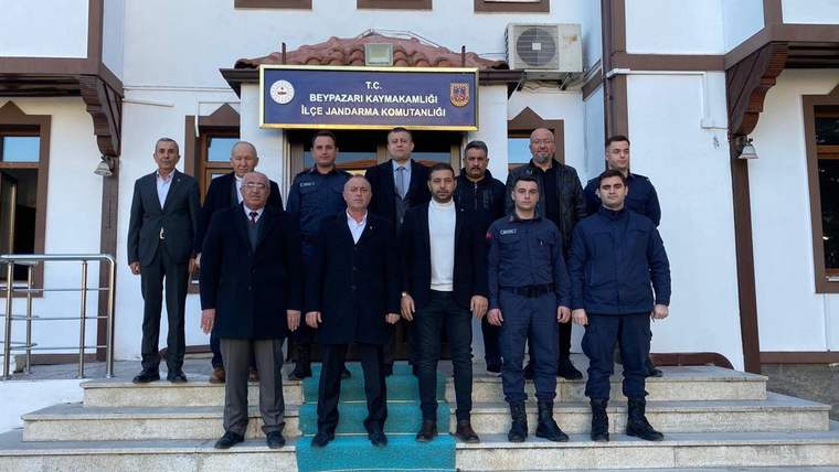 Cumhur ittifakı siyasi parti ilçe başkanlarından kaymakama ziyaret - Birlik Haber Ajansı