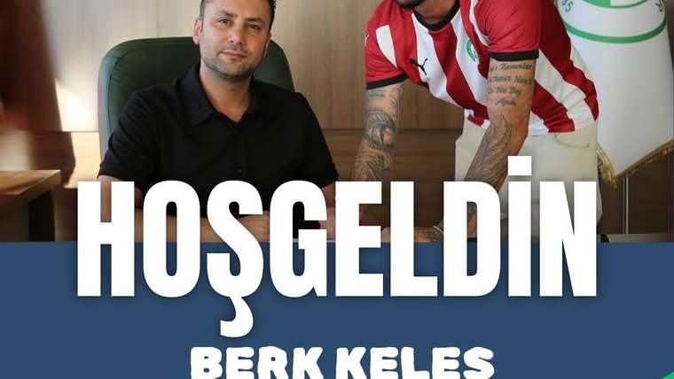Sivas Belediyespor, Yerel Yetenek Berk Keleş'i Kadrosuna Kaptı