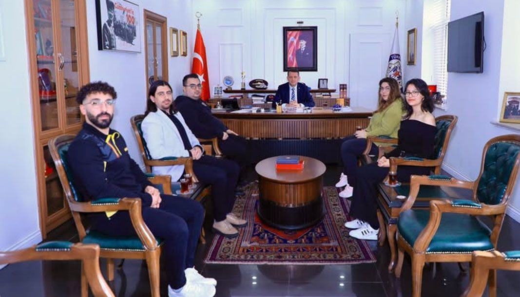 Akdeniz Gençlik Derneği'nden Kaymakam Ürkmezer’e ziyaret - Birlik Haber Ajansı