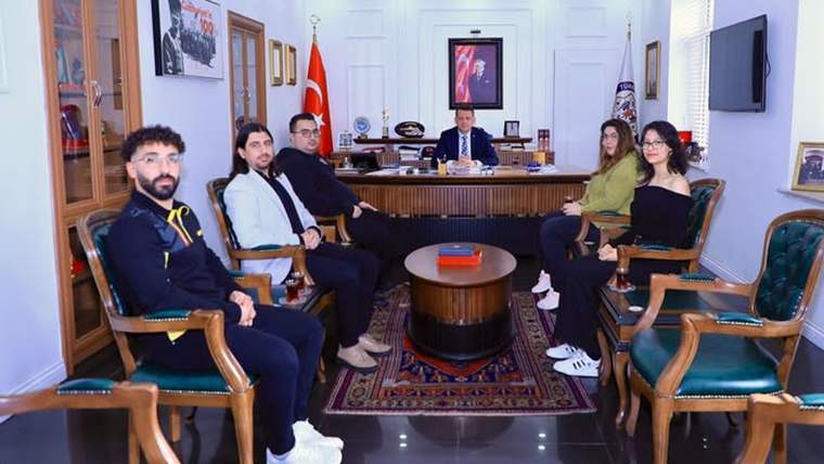 Akdeniz Gençlik Derneği'nden Kaymakam Ürkmezer’e ziyaret - Birlik Haber Ajansı