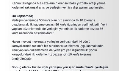 Trafikte Hız Cezalarında Tolerans Payı Kaldırılmadı: İçişleri Bakanlığı Açıklama Yaptı