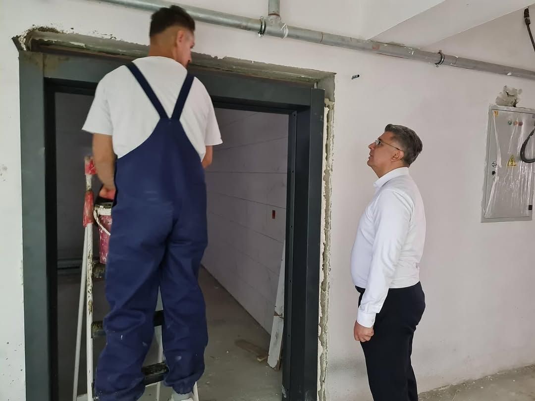 Sivas'ta Engelli Bakım Merkezi İnşaatı Yerinde İncelendi