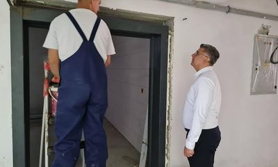 Sivas'ta Engelli Bakım Merkezi İnşaatı Yerinde İncelendi