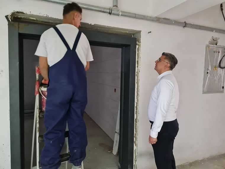 Sivas'ta Engelli Bakım Merkezi İnşaatı Yerinde İncelendi