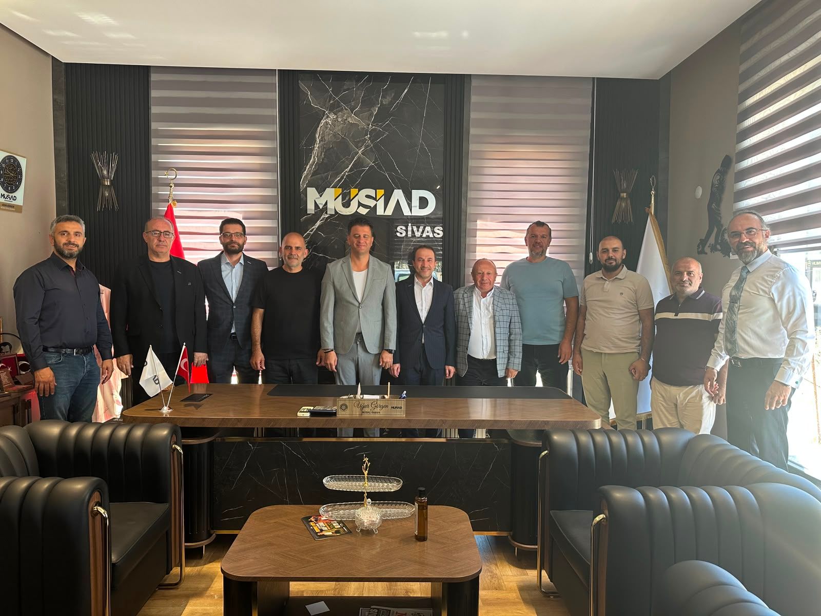 MÜSİAD Makine Sektör Kurulu Heyeti Sivas’ta Sanayi ve Yatırım İmkânlarını İnceledi
