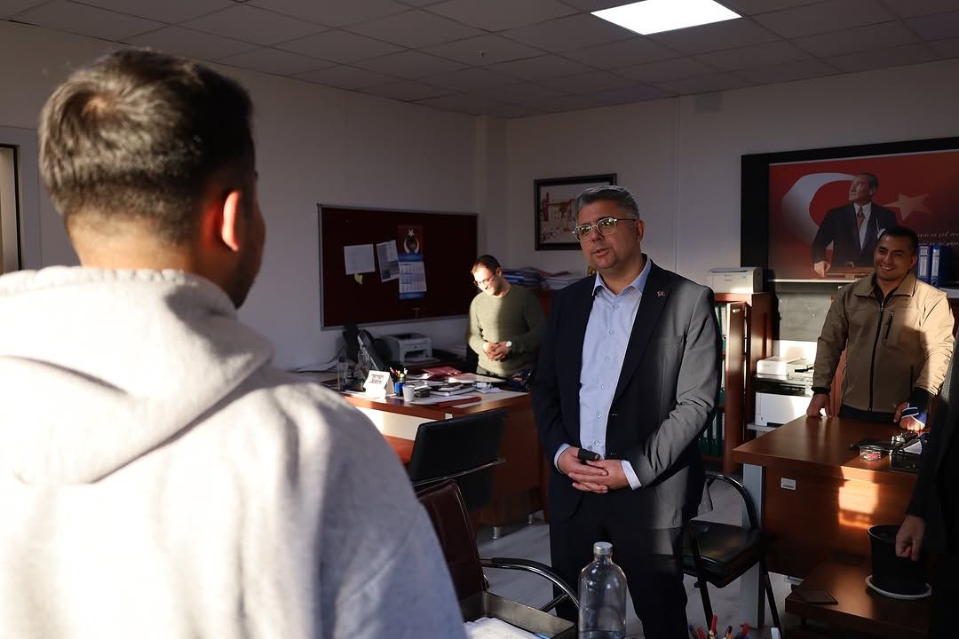 Sivas Aile ve Sosyal Hizmetler İl Müdürü Kırmızıtaş, ÇEKOM'u Ziyaret Etti