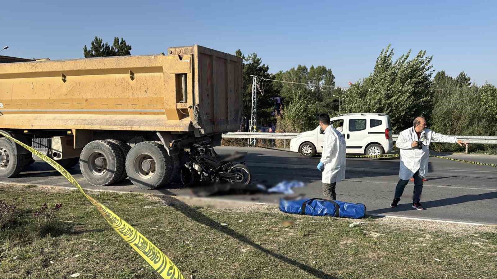 Sivas’ta motosiklet kazası