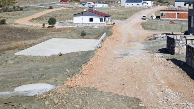 Sivas Doğanşar'da Çatpınar Köyü'nün Yeni Yerleşim Alanına Ulaşım Sağlandı