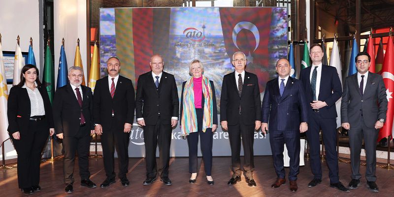 Almanya Büyükelçisi Sorg, ATO Başkanı Baran'ı ziyaret etti - Birlik Haber Ajansı