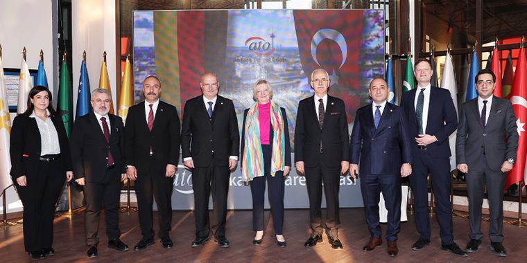 Almanya Büyükelçisi Sorg, ATO Başkanı Baran'ı ziyaret etti - Birlik Haber Ajansı