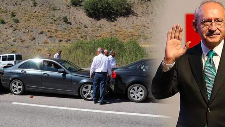 Antalya’ya giden Kılıçdaroğlu çifti Isparta’da trafik kazası geçirdi