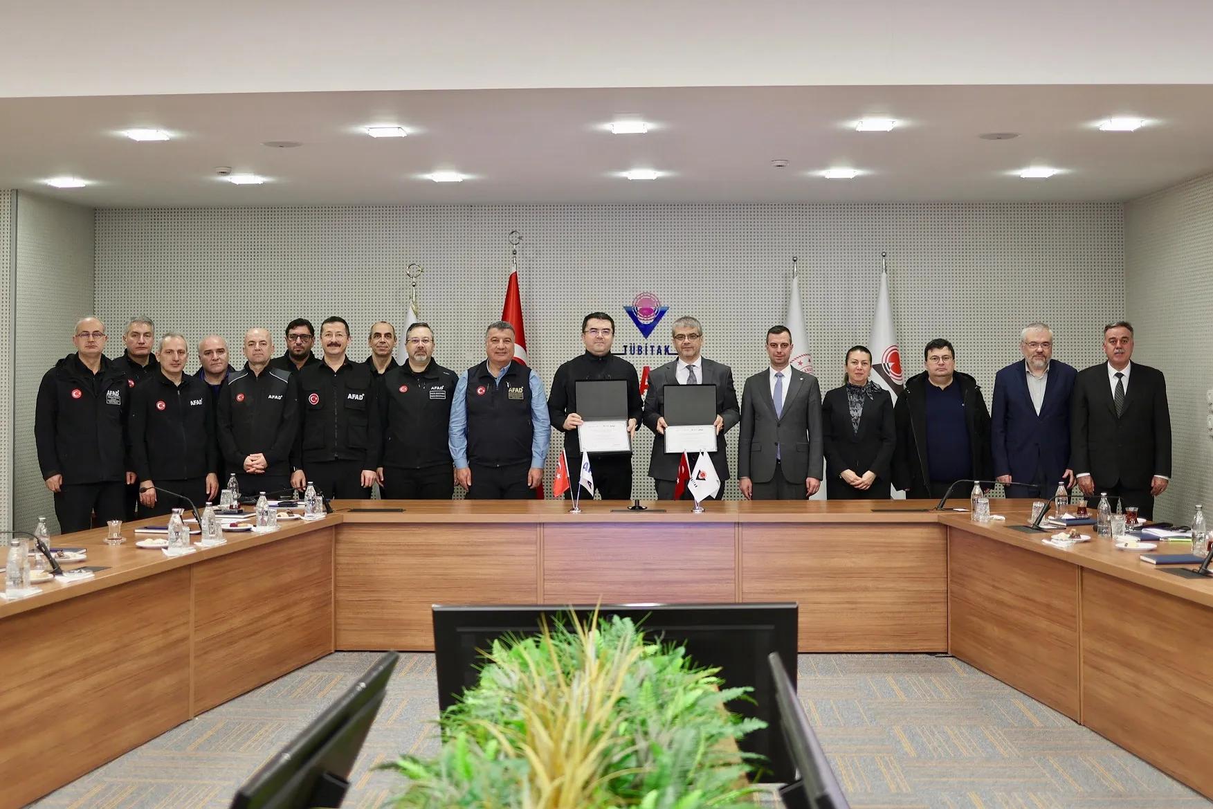 TÜBİTAK ve AFAD iş birliği - Birlik Haber Ajansı