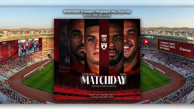 Sivasspor Taraftarına Çağrı: “Tribünleri Dolduralım”