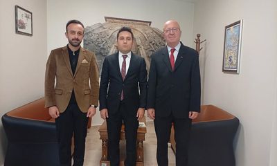 Yıldızeli Kaymakamı ve Kültür Varlıklarını Koruma Kurulu Müdürü'nden İl Kültür ve Turizm Müdürlüğü'ne Ziyaret