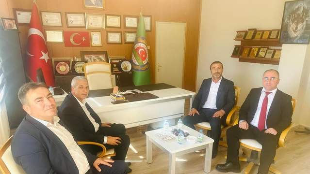 Sivas İl Tarım Orman Müdürü Salih İnan Gölova Ziraat Odasını Ziyaret Etti