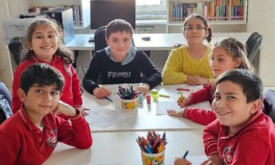 Doğanşar'da Çocuklar Kütüphanede Hem Eğlendi Hem Öğrendi