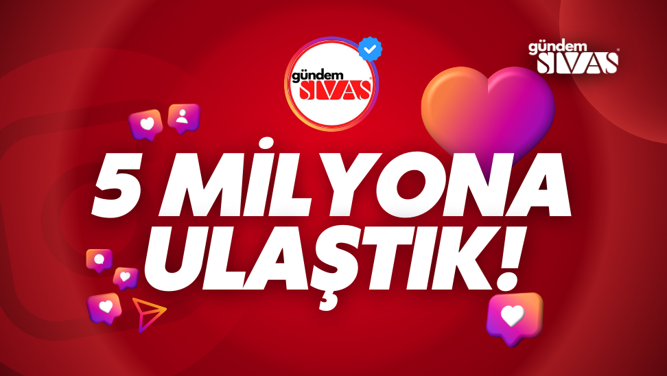 Sivas'ın Sesi Gündem Sivas, 5 Milyona Ulaştı!