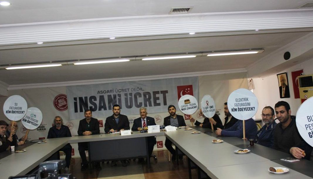 Saadet Partili Abdulkadir Kayabaş: “Asgari ücret değil, insani ücret talep ediyoruz” - Birlik Haber Ajansı