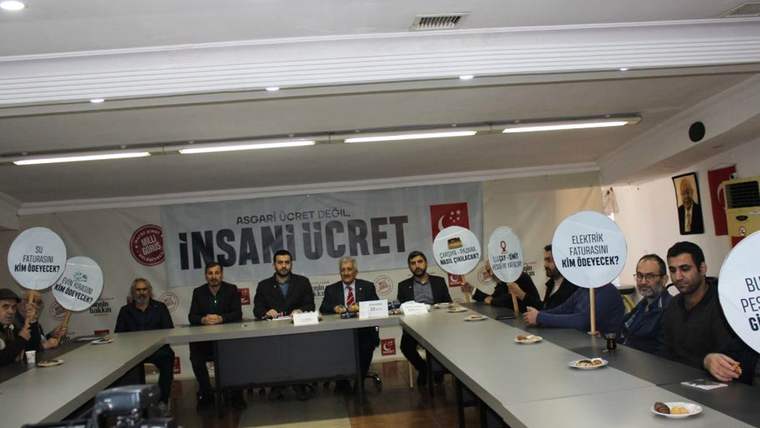Saadet Partili Abdulkadir Kayabaş: “Asgari ücret değil, insani ücret talep ediyoruz” - Birlik Haber Ajansı