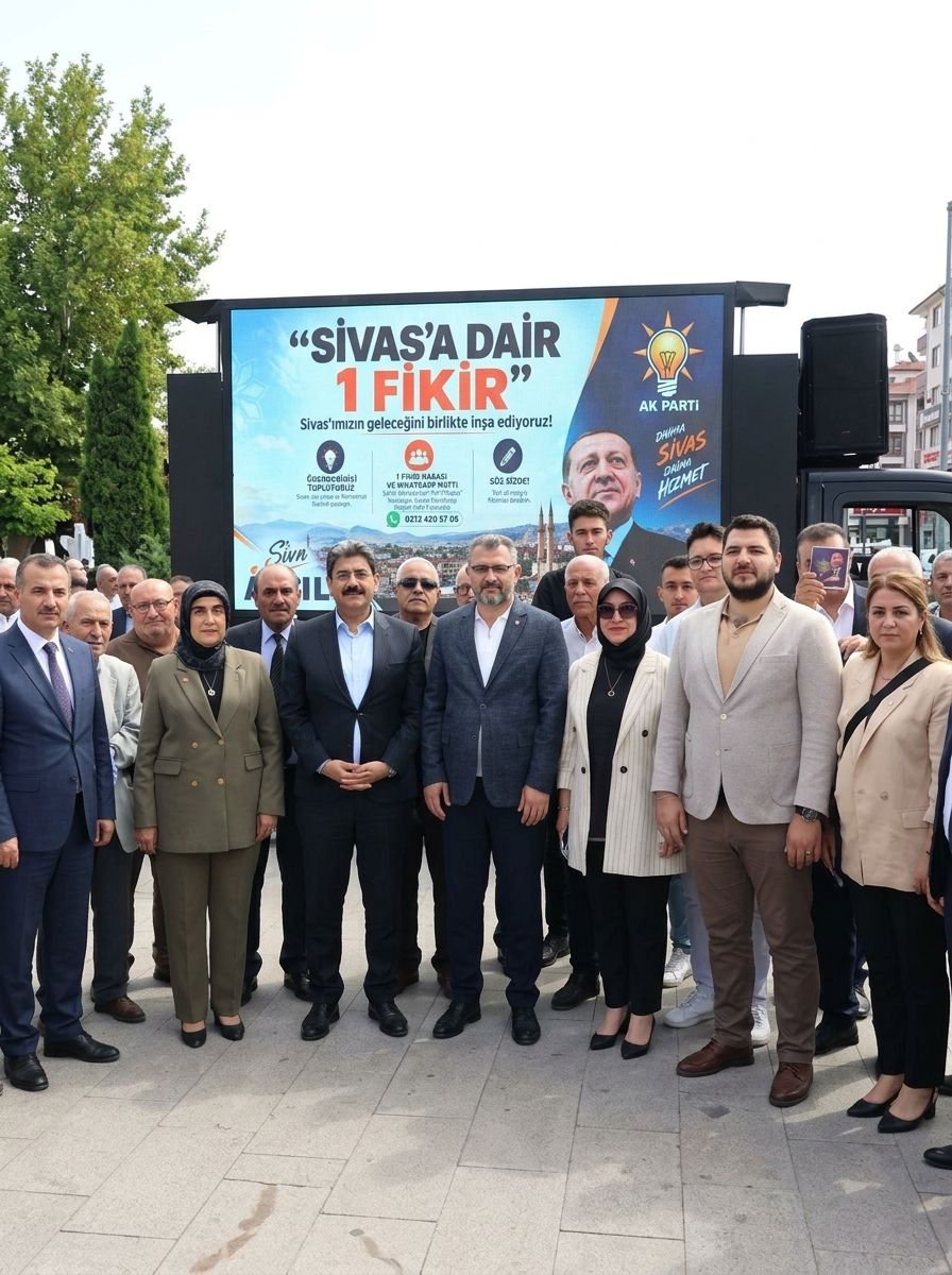 “Sivas’a Dair 1 Fikir” İçin Söz Vatandaşa Verildi
