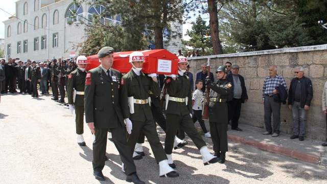 72 Yaşındaki Kıbrıs Gazisi Alim Demirci'ye Son Veda