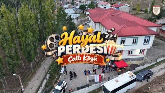 Çallı Köyü’nde “Hayal Perdesi” Kuruldu