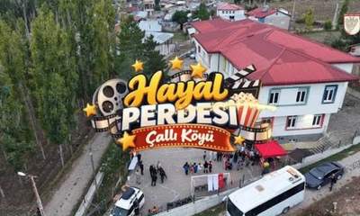 Çallı Köyü’nde “Hayal Perdesi” Kuruldu