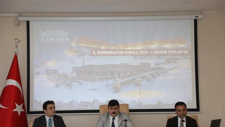 Kars'ta yılın ilk Koordinasyon Kurulu Toplantısı yapıldı - Birlik Haber Ajansı