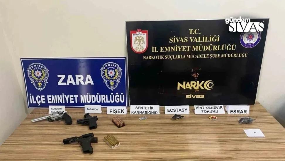 Uyuşturucu Ticaretine Sivas Emniyeti'nden Darbe