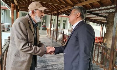 Sivas Aile ve Sosyal Hizmetler İl Müdürü Kırmızıtaş, Huzurevi Sakinleri ile Bir Araya Geldi