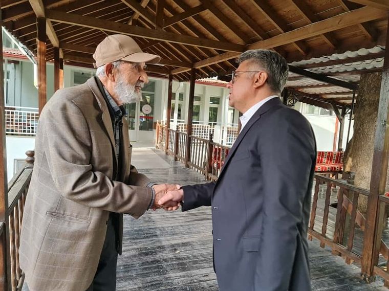 Sivas Aile ve Sosyal Hizmetler İl Müdürü Kırmızıtaş, Huzurevi Sakinleri ile Bir Araya Geldi