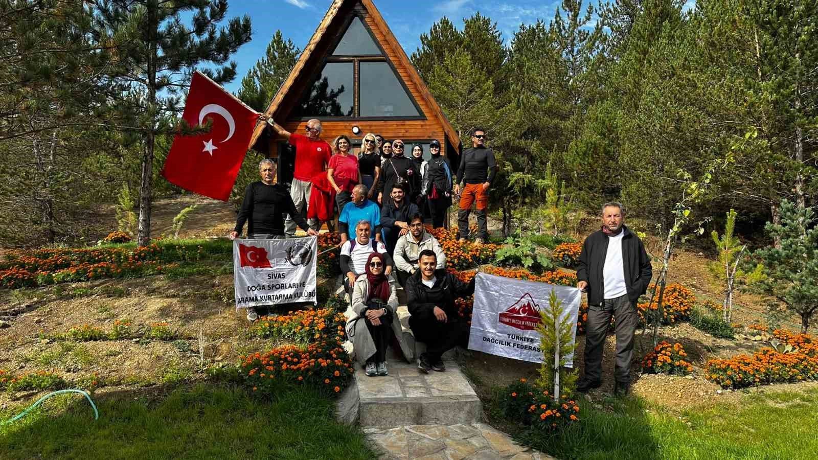 2 köy arasındaki ormanlık alan SİVDAK’ın rotası oldu