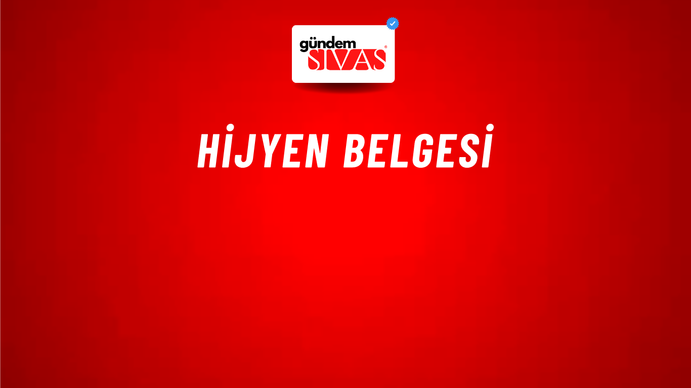 Hijyen Belgesi