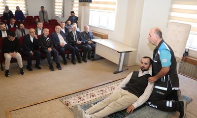 Müftülük Personeline İlk Yardım Eğitimi Verildi