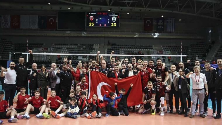 Spor Toto voleybol takımı, CEV Challenge Kupasında yarı finalde - Birlik Haber Ajansı