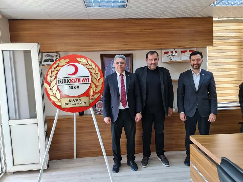 Sivas Aile ve Sosyal Hizmetler İl Müdürü'nden Kızılay'a Ziyaret