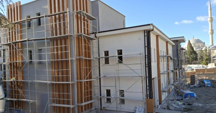 Beypazarı İlçe Sağlık Müdürlüğü binası çalışmaları sürüyor - Birlik Haber Ajansı