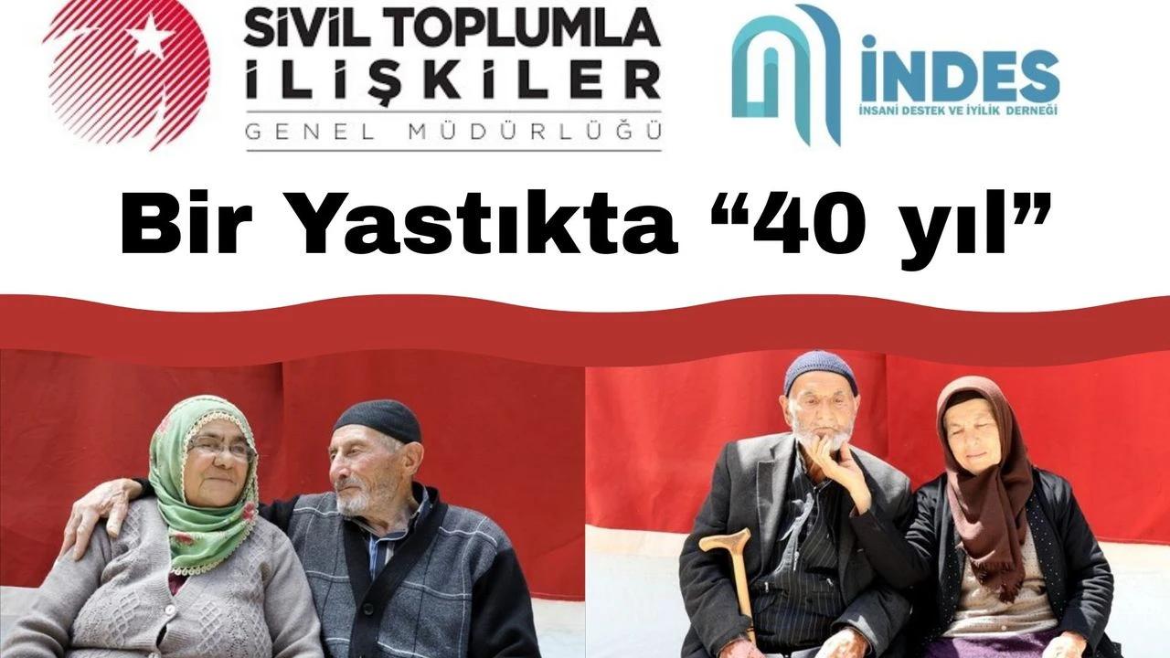 40 Yıllık Mutluluğun Sırrı Bu Projede: "Bir Yastıkta 40 Yıl"