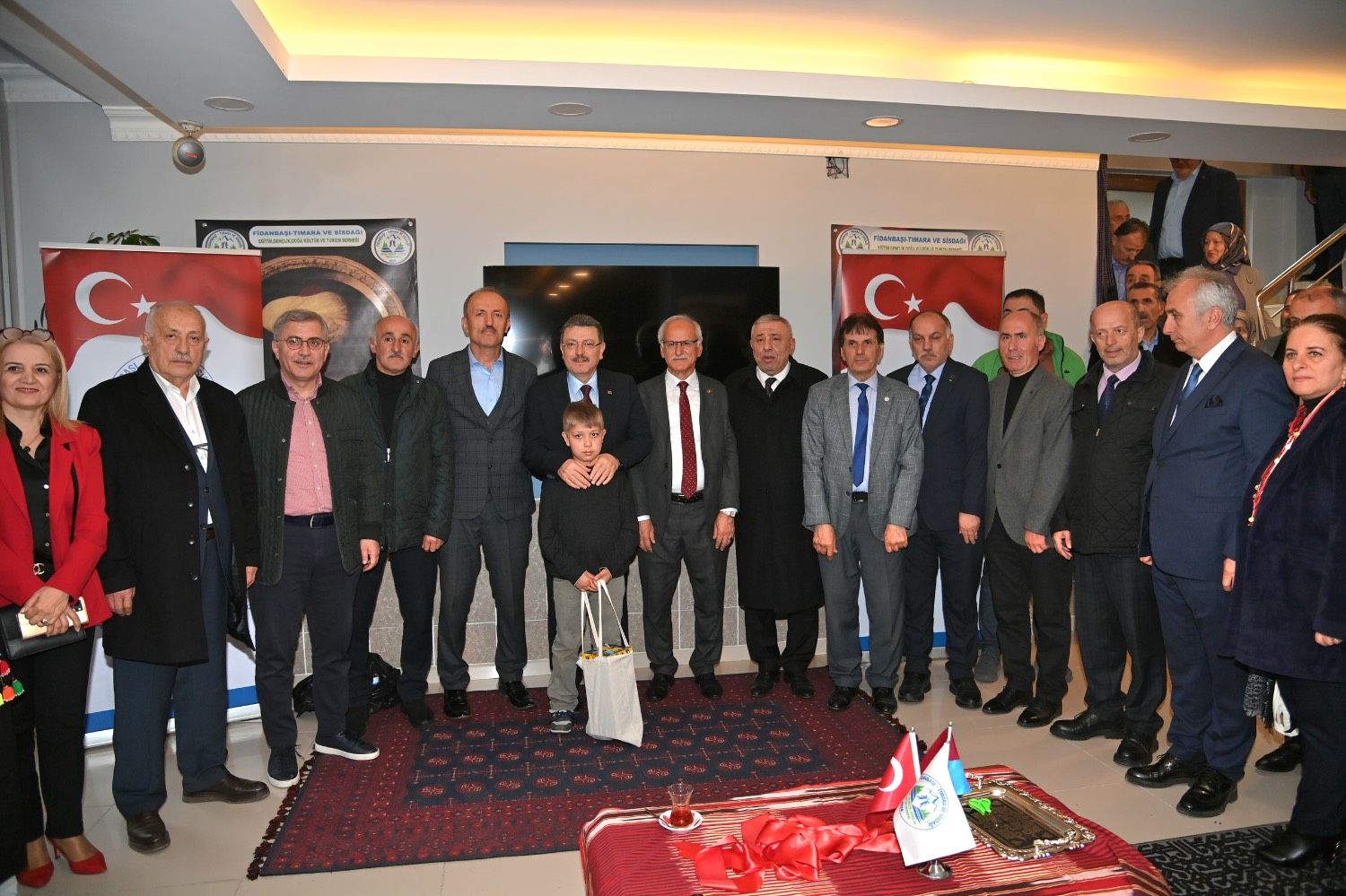 Fidanbaşı Tımara Sisdağı Eğitim Derneği törenle açıldı - Birlik Haber Ajansı