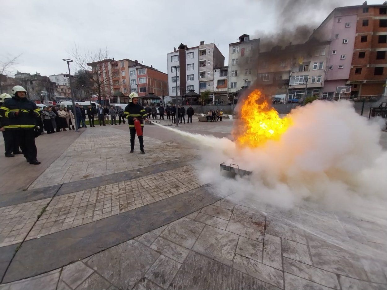 Ordu’da kamu kurumlarına yangın bilinci - Birlik Haber Ajansı