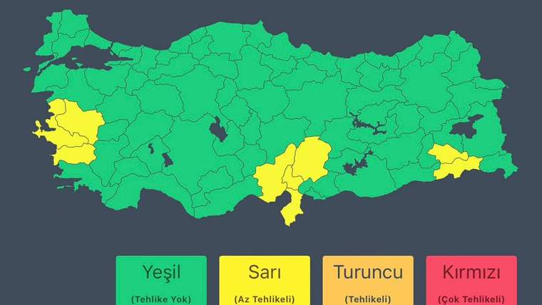 Hafta Başında Hangi Bölgelerde Kuvvetli Yağış Bekleniyor? İşte Meteoroloji'nin Uyarıları