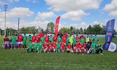 Sivas Belediyespor Minikleri Paris Saint Germain ile Dostluk Maçında Sahne Aldı