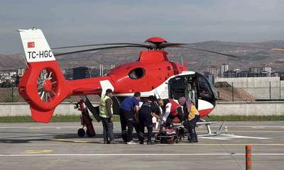 Ayı saldırısında ağır yaralanan A.D. için helikopter havalandı