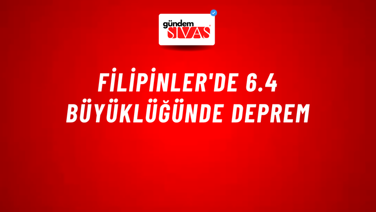 Filipinler'de 6.4 büyüklüğünde deprem