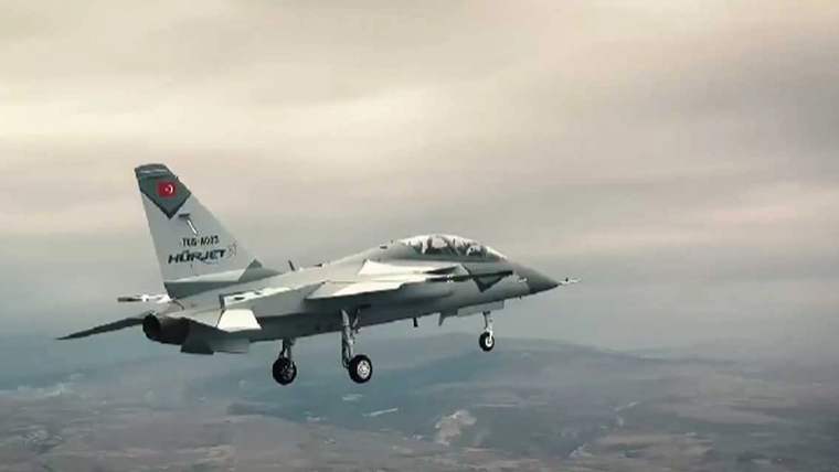 HÜRJET'in ikinci prototipi yeni boyasıyla gökyüzüne havalandı