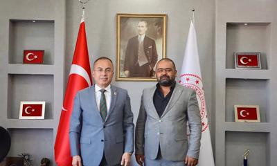 Sivas Gençlik ve Spor İl Müdürü Ertem, Enerji İşçileri Sendikası Yöneticisini Ağırladı