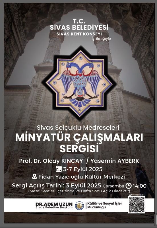 Sivas, Selçuklu Medreselerini Minyatür Sanatıyla Yaşatacak